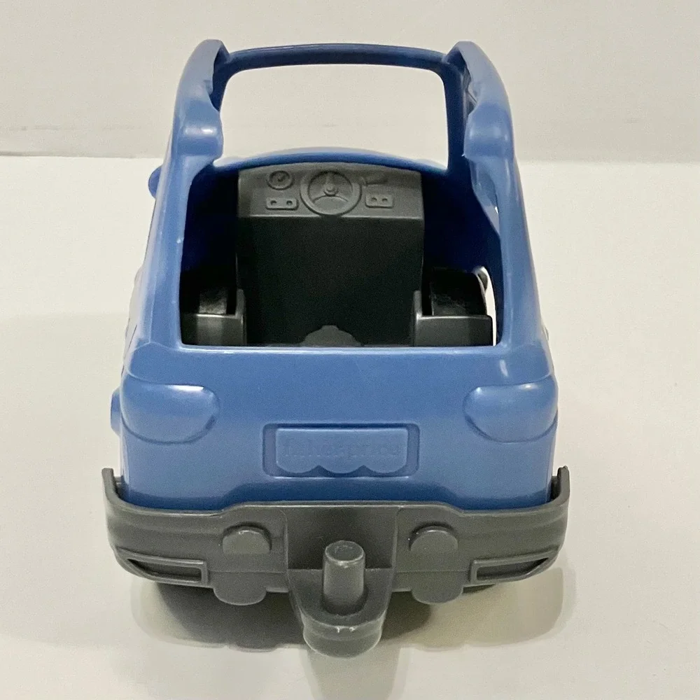 Fisher-Price Little People Blue Toy Car w/ Hitch Learning Camper Replacement